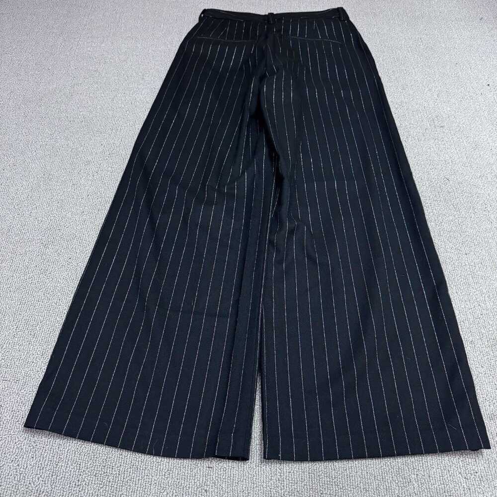 Gap Pants Black Pinstripe Pockets Women’s Size 4 Petite - Picture 9 of 12